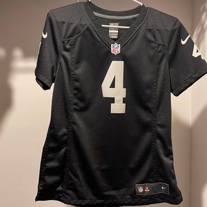 Raiders Women Jersey Carr 4 Size M